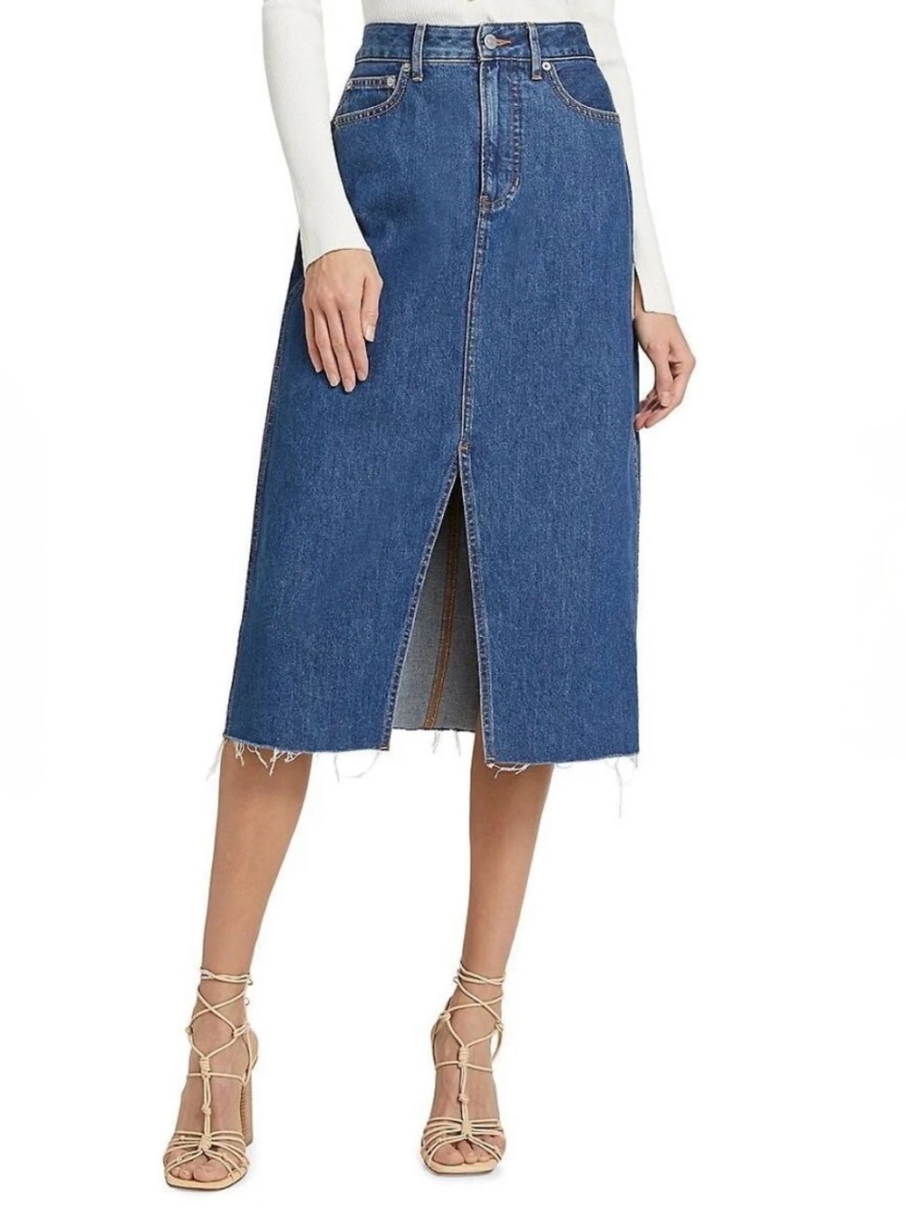 Veronica Beard Victoria Long Midi skirt